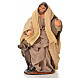 Neapolitan Nativity figurine, man with dog, 6 cm s1