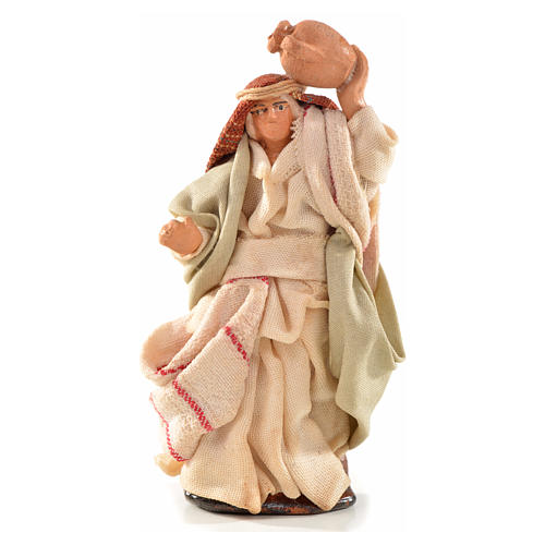 Neapolitan Nativity, Arabian style, man with amphora 6cm 1