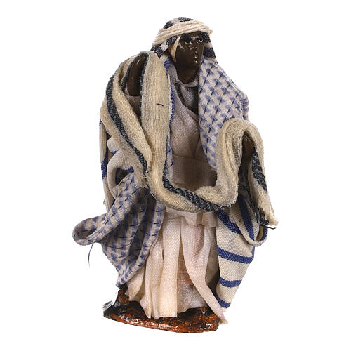 Neapolitan Nativity, Arabian style, cloth seller 6cm 1