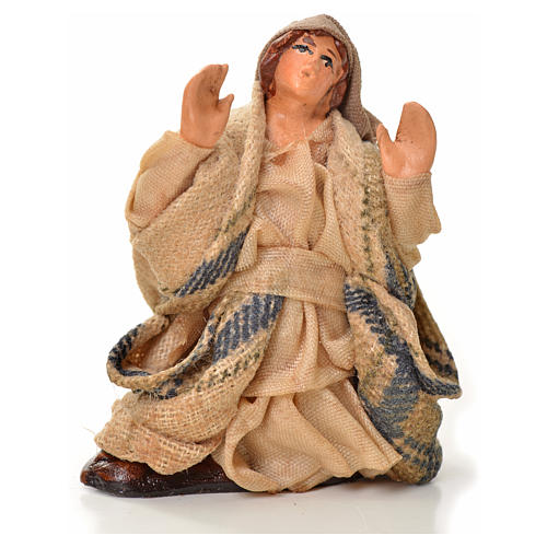 Neapolitan Nativity figurine, astonished man, 6 cm 1