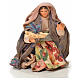 Donna mendicante 6 cm presepe napoletano s1