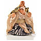 Neapolitan Nativity, Arabian style, woman with baby on shoulders s1