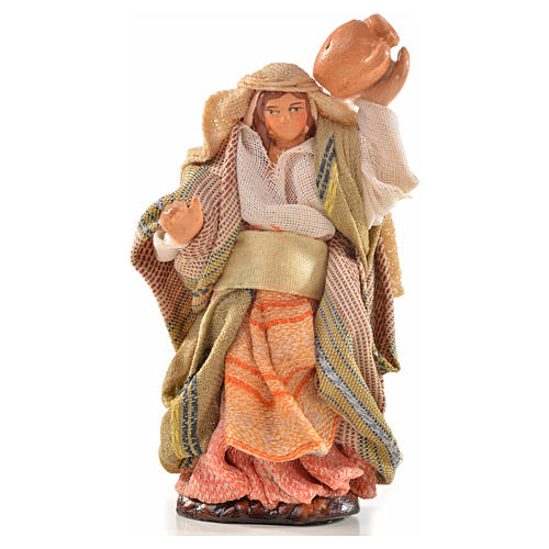 Neapolitan Nativity, Arabian style, woman with amphora 6cm 1