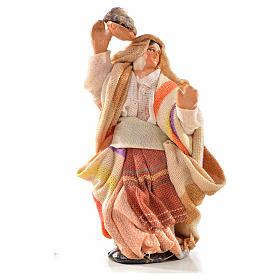 Donna panni in testa 6 cm presepe Napoli stile arabo