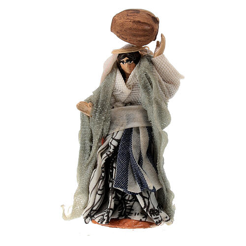 Neapolitan Nativity, Arabian style, woman carrying cask 6cm 1