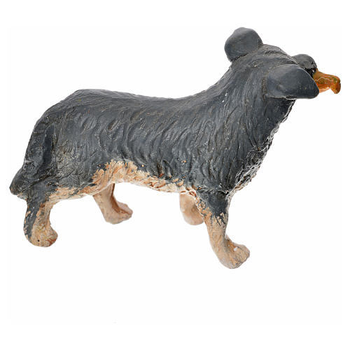 Cão terracota para presépio napolitano figuras 14 cm altura média 2