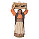 Woman with garlic box, Neapolitan Nativity 10cm s1