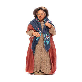 Donna incinta 10 cm presepe napoletano