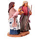 Anziane per mano 10 cm presepe napoletano s3