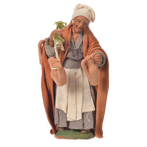 Traveller with amphorae, Neapolitan Nativity 10cm 1
