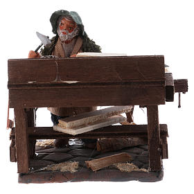 Falegname con banco 10 cm presepe napoletano