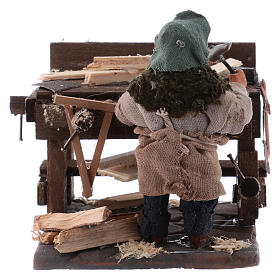 Falegname con banco 10 cm presepe napoletano