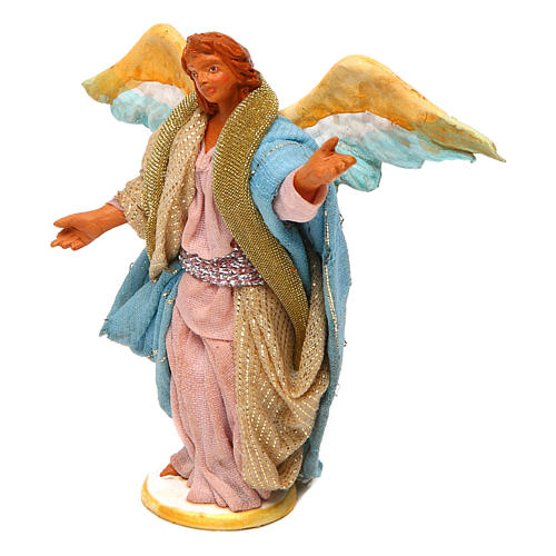 Anioł stojący 10 cm szopka neapolitańska 2