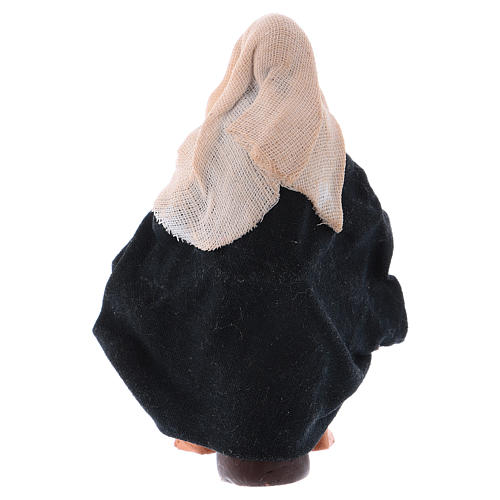 Man reading book, Neapolitan Nativity 10cm 3