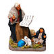 Storyteller with young boy, Neapolitan Nativity 10cm s1