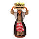 Donna con cassetta di pulcini 12 cm presepe Napoli s1