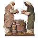 Men playing cards, Neapolitan Nativity 14cm s1