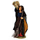 Woman with straw and broom, Neapolitan Nativity 24cm s2