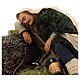 Pastor adormecido para presépio napolitano com figuras de 30 cm de altura média s2