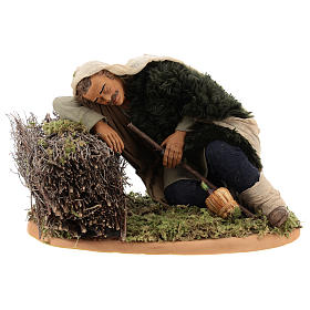 Sleeping man, Neapolitan Nativity 30cm