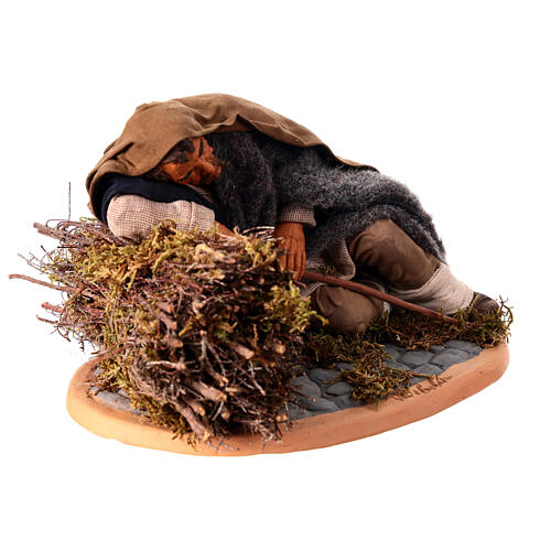 Sleeping man, Neapolitan Nativity 30cm 3