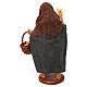 Donna con cesto di mele 12 cm presepe napoletano s4
