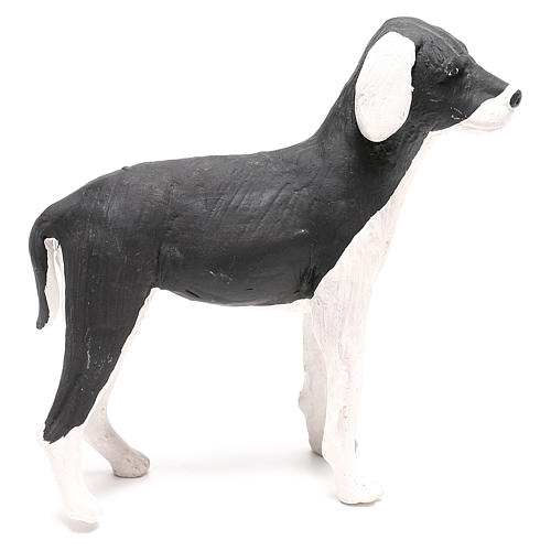 Terracotta dog standing, 24cm Neapolitan Nativity 6