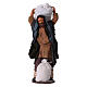 Man with flour sacks, Neapolitan Nativity 14cm s1