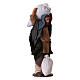Uomo con sacchi di farina 14 cm presepe napoletano s5