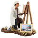 Painter with easel, Neapolitan Nativity 12cm s2