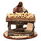Egg seller with stall, Neapolitan Nativity 10cm s1