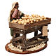 Egg seller with stall, Neapolitan Nativity 10cm s3