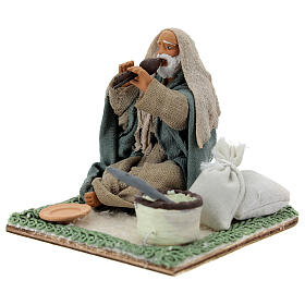 Incantatore serpenti 10 cm presepe Napoli