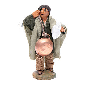 Hombre con cacerolas 10 cm belén Nápoles