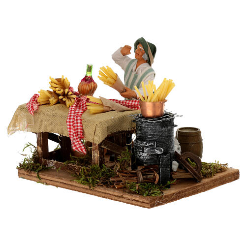 Maccaronaio 10 cm presepe napoletano 2