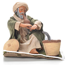 Incantatore di serpenti 24 cm presepe Napoli