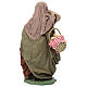 Mujer con cesta de pan 24 cm s5