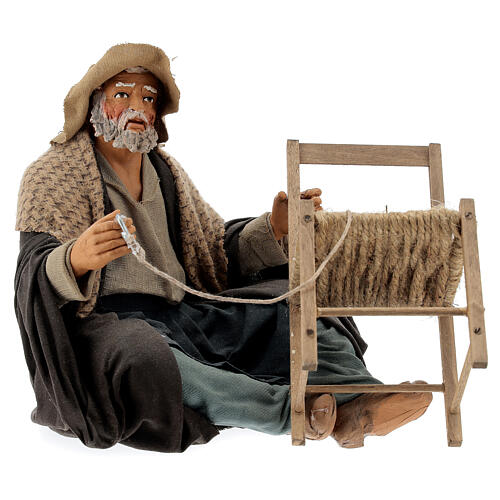 Chair fixer, Neapolitan Nativity 30cm 1