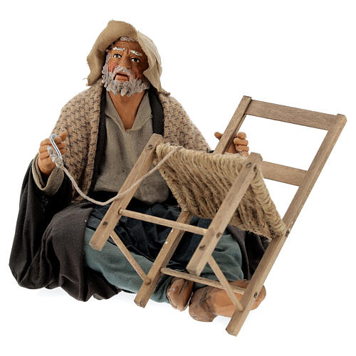 Chair fixer, Neapolitan Nativity 30cm 2