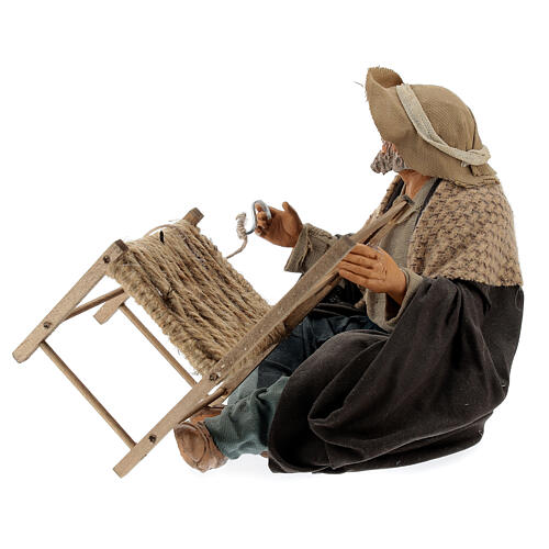 Chair fixer, Neapolitan Nativity 30cm 3