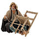Chair fixer, Neapolitan Nativity 30cm s2