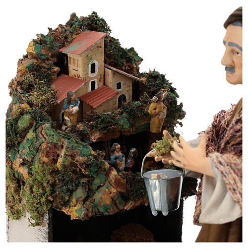 Eduardo costruttore di presepi 30 cm presepe Napoli 3