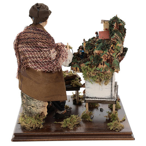 Eduardo costruttore di presepi 30 cm presepe Napoli 6