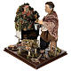 Eduardo costruttore di presepi 30 cm presepe Napoli s4