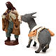 Shepherd pulling donkey 12cm Neapolitan Nativity s2