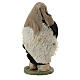 Uomo cesto salumi in mano 10 cm presepe Napoli s4