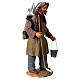 Uomo con attrezzi agricoli 24 cm presepe napoletano s4