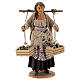Woman carrying boxes of grapes, Neapolitan nativity figurine 30cm s1