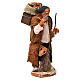 Man with box of leaves and broom for 30 cm Nativity scene, Neapolitan style s3