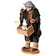 Man with cage and dog, Neapolitan nativity figurine 30cm s3